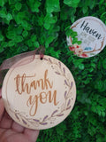 THANK YOU 10cm ornament - ADD-ON for gift boxes