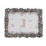 Silver Floral Photo Frame    !!  LAST 1 LEFT  !!