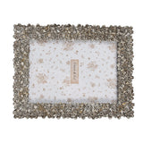 Silver Floral Photo Frame    !!  LAST 1 LEFT  !!