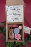 THANK YOU FOR HELPING ME GROW  - Gift Box  (sign)