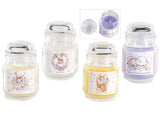Scented Candle Jars - Bunny Design
