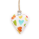 SPRING HEARTS - Mini Mango Wood Heart