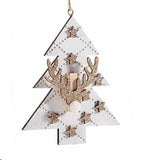 Wooden Peg Decoration - 6 Assorted