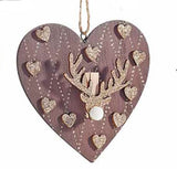 Wooden Peg Decoration - 6 Assorted