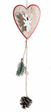 RUSTIC PINECONE Peg Ornaments - 3 Assorted