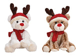 TEDDY BEAR - 24cm (antlers)   !! LAST FEW LEFT !!