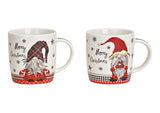 MERRY CHRISTMAS Gnome Mug (2 assorted)  !! LAST 1 OF EACH LEFT !!