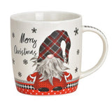 MERRY CHRISTMAS Gnome Mug (2 assorted)  !! LAST 1 OF EACH LEFT !!