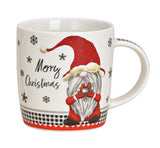 MERRY CHRISTMAS Gnome Mug (2 assorted)  !! LAST 1 OF EACH LEFT !!