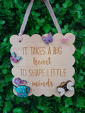 IT TAKES A BIG HEART - TEACHER  Gift Box