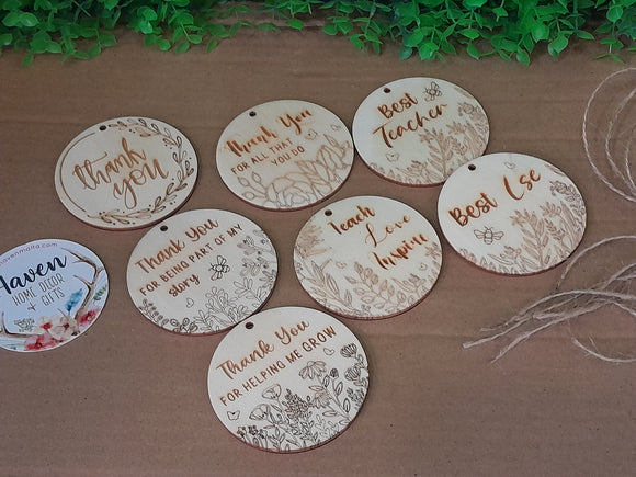 Signs  - 7cm diameter