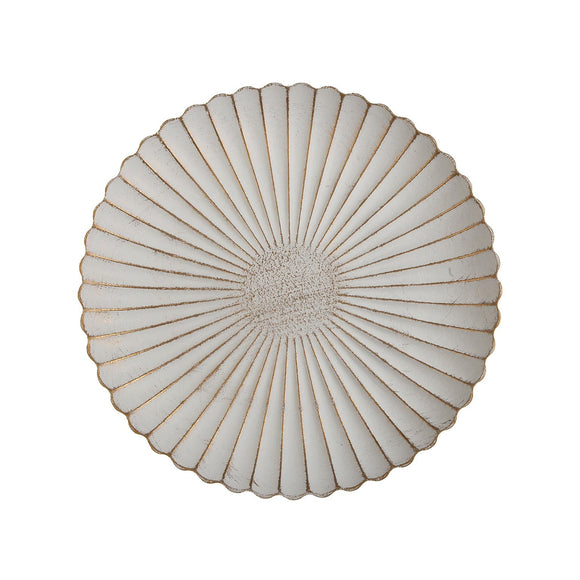 Round Scalloped Centerpiece  - 31.5cm