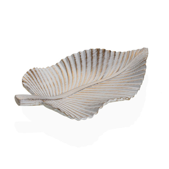 Leaf Centerpiece  - 35cm (DISTRESSED GOLD)