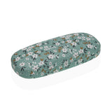 MINT BLUE FLORAL Glasses Case