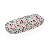 RED HEARTS FLORAL Glasses Case