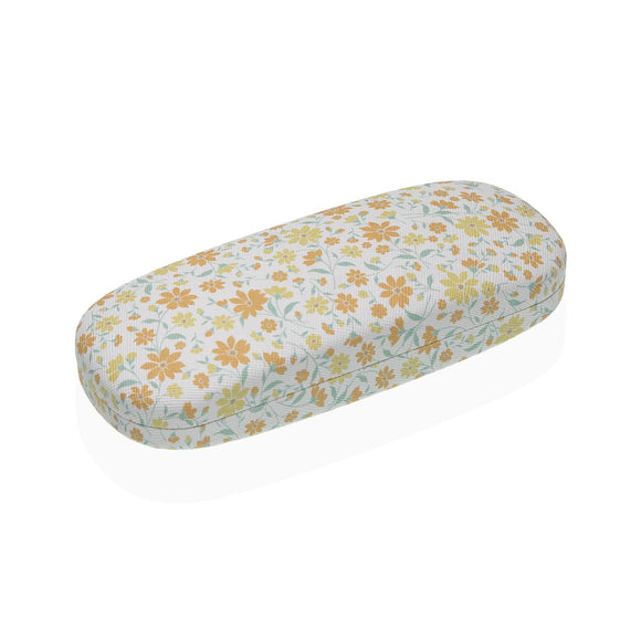 VINTAGE FLORAL Glasses Case (ORANGE)