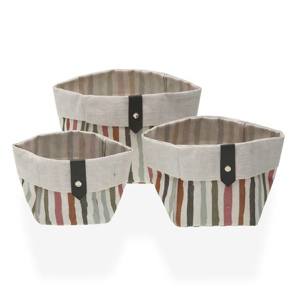 STRIPEY Baskets - Set of 3