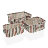 STRIPEY Baskets - Set of 3 (Rectangular)