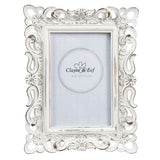 Ornate White Photo Frame