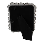 Silver Floral Photo Frame