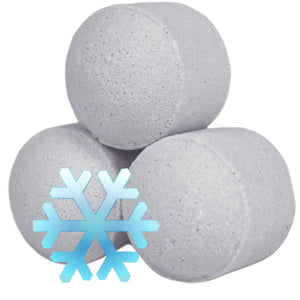 Mini Bath Bombs (chill pills) - WHITE CHRISTMAS