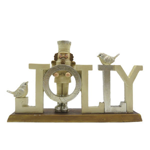 JOLLY Nutcracker Ornamental Block (BEIGE)