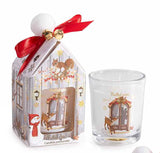 WINTER FOREST Glass Candle Pot (18hrs)