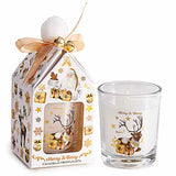 WINTER WONDERLAND Glass Candle Pot (18hrs)