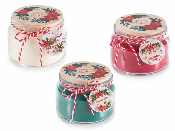 UNDER THE MISTLETOE Candle (30hrs)