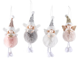 POMPOM DOLL (4 assorted)