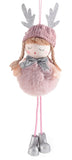 ANTLER GIRL Ornament - 22cm (2 assorted)