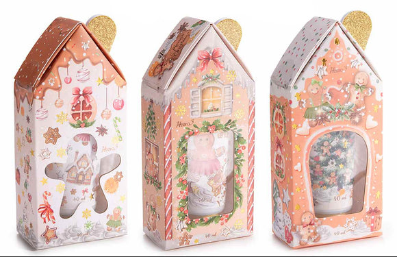 GINGERBREAD HOUSE - Hand Cream & Nail File Gift Set