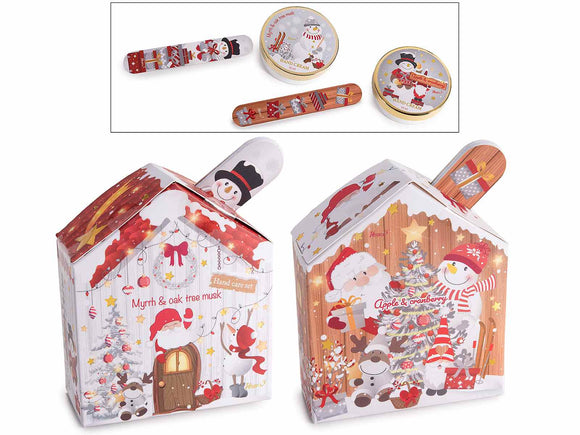 SNOWY HOLIDAYS - Hand Cream & Nail File Gift Set