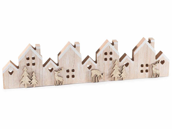 VILLAGE SCENE Block - 38.5cm