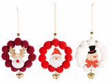 POMPOM BELL Ornament (13cm)