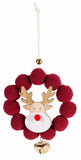 POMPOM BELL Ornament (13cm)