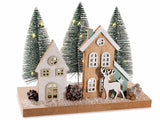 VILLAGE SCENE - house decoration (light-up)     !! LAST 1 AVAILABLE !!