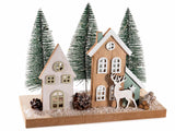 VILLAGE SCENE - house decoration (light-up)     !! LAST 1 AVAILABLE !!