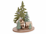FOREST CABIN - house decoration (light-up)