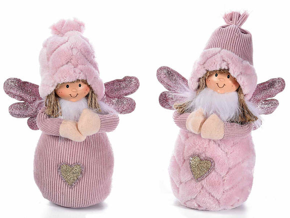 Plush Pink ANGELS - 21.5cm (2 assorted)