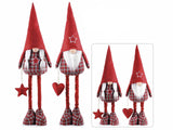 GINGHAM GNOME -  92cm with extended legs