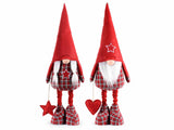 GINGHAM GNOME -  92cm with extended legs