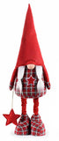 GINGHAM GNOME -  92cm with extended legs