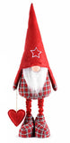 GINGHAM GNOME -  92cm with extended legs