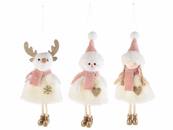 Hanging Ornaments - 3 Assorted