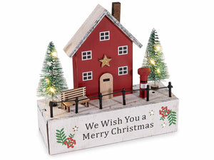 SNOWY HOUSE - Light-Up Decoration  !! LAST 1 LEFT !!