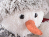 Snowman Plush Decor - GREY   !! LAST 1  LEFT !!