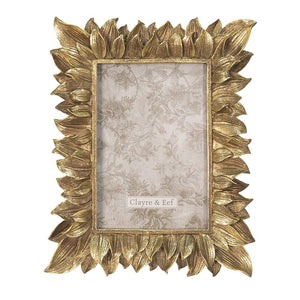 Leafy - Photo Frame (gold)