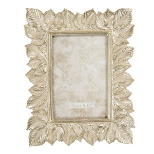 Leafy - Photo Frame (bright gold)