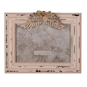 Pink Angel Wings Photo Frame